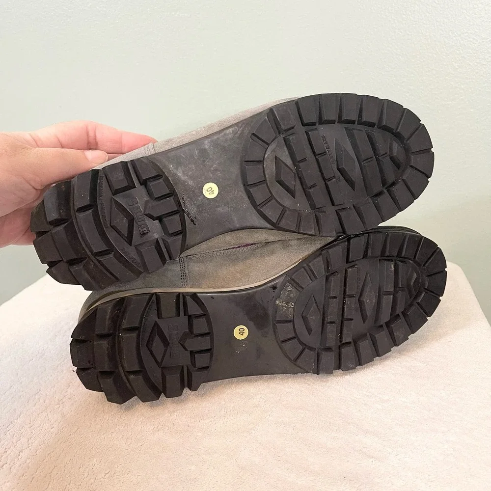 Scarpa Women's Gray Purple Gore Tex Lace Up Hiking Boots Size 40 - Picture 11 of 13